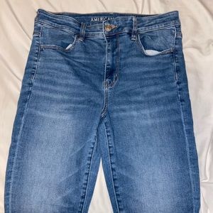 blue american eagle jeans